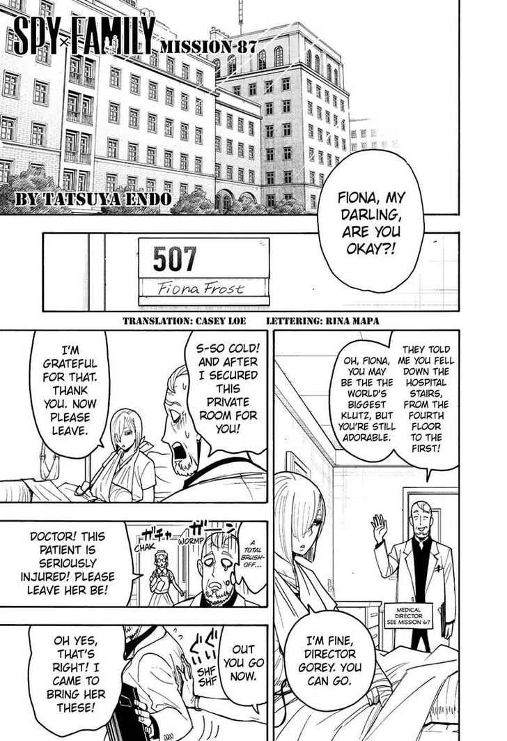 Spy x Family, Chapter 87 image 01